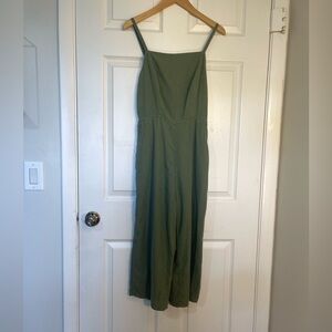 Old Navy Olive Green Jumpsuit